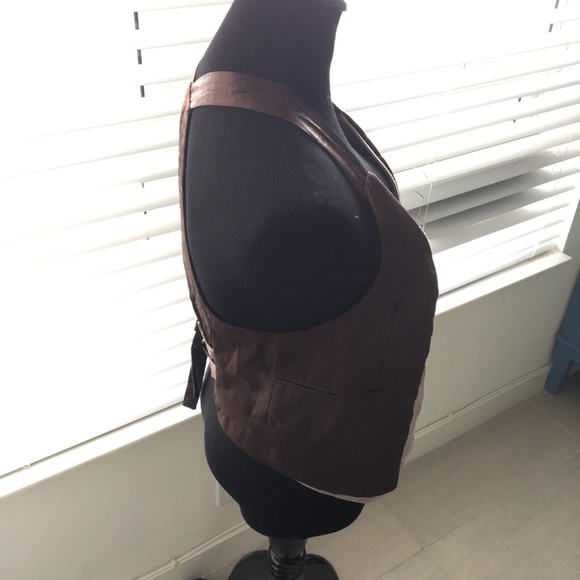 L.A.M.B. Brown Vest - Picture 3 of 7